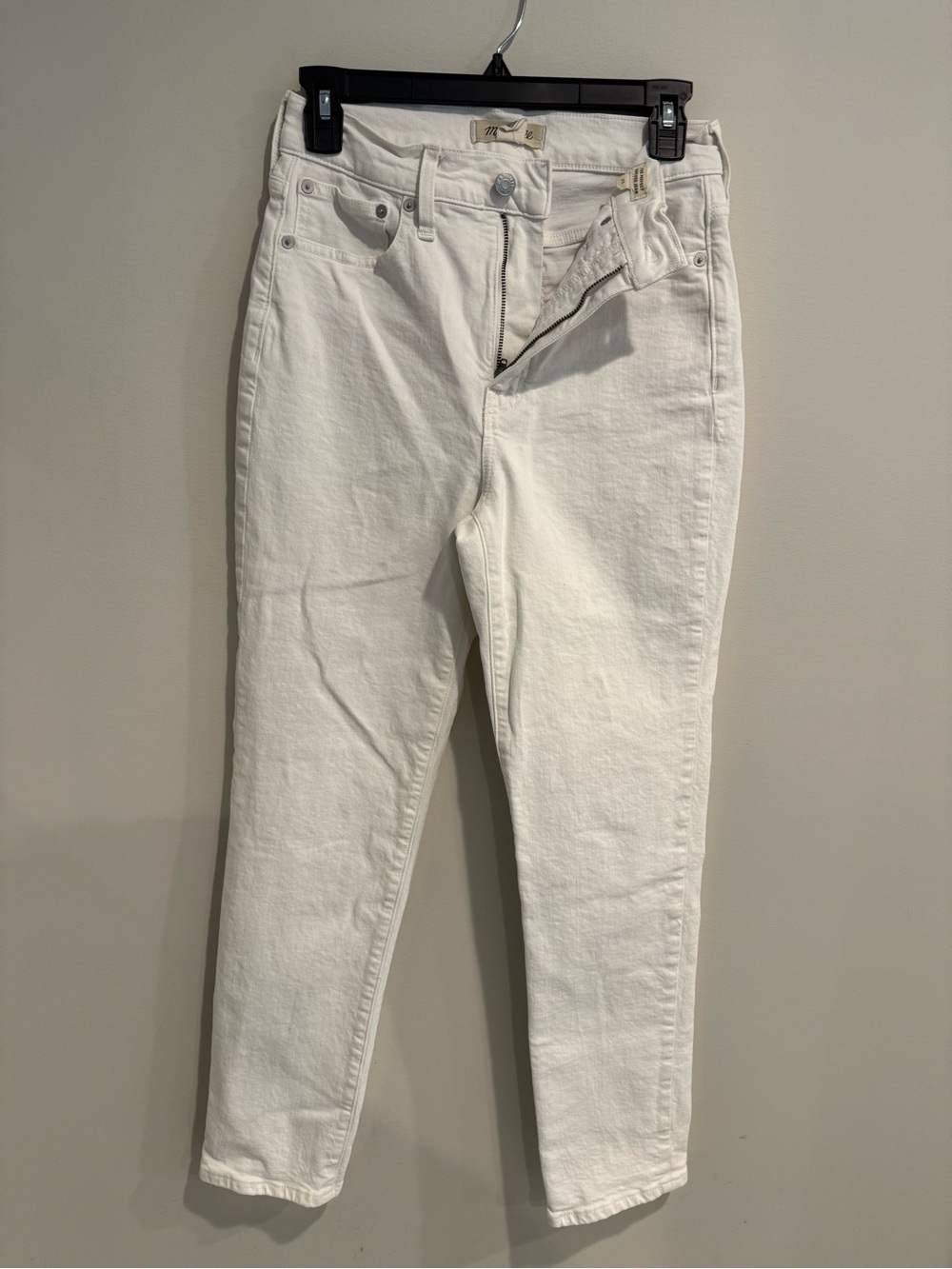 Madewell High-Rise White Women's Jeans
